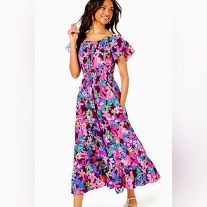 Lilly Pulitzer Ellabell midi dress NWT Large
